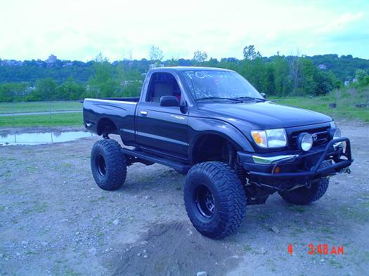 dimensions of truck bed 1998 toyota tacoma 4x4 #5