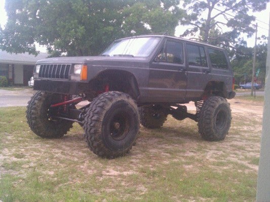 1989 Jeep grand cherokee lifted #3