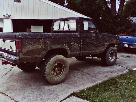 Lifted 1990 Ford Ranger