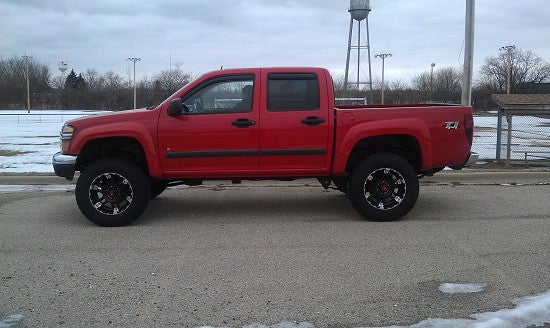 Chevy Colorado Lifted Extended Cab