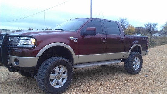 Lifted F150 King Ranch
