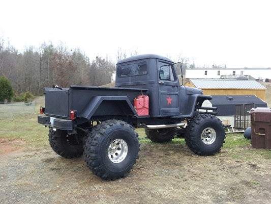 Lifted willys jeep truck