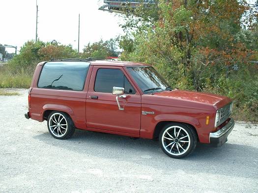 1986 Ford bronco ii custom wheels #7